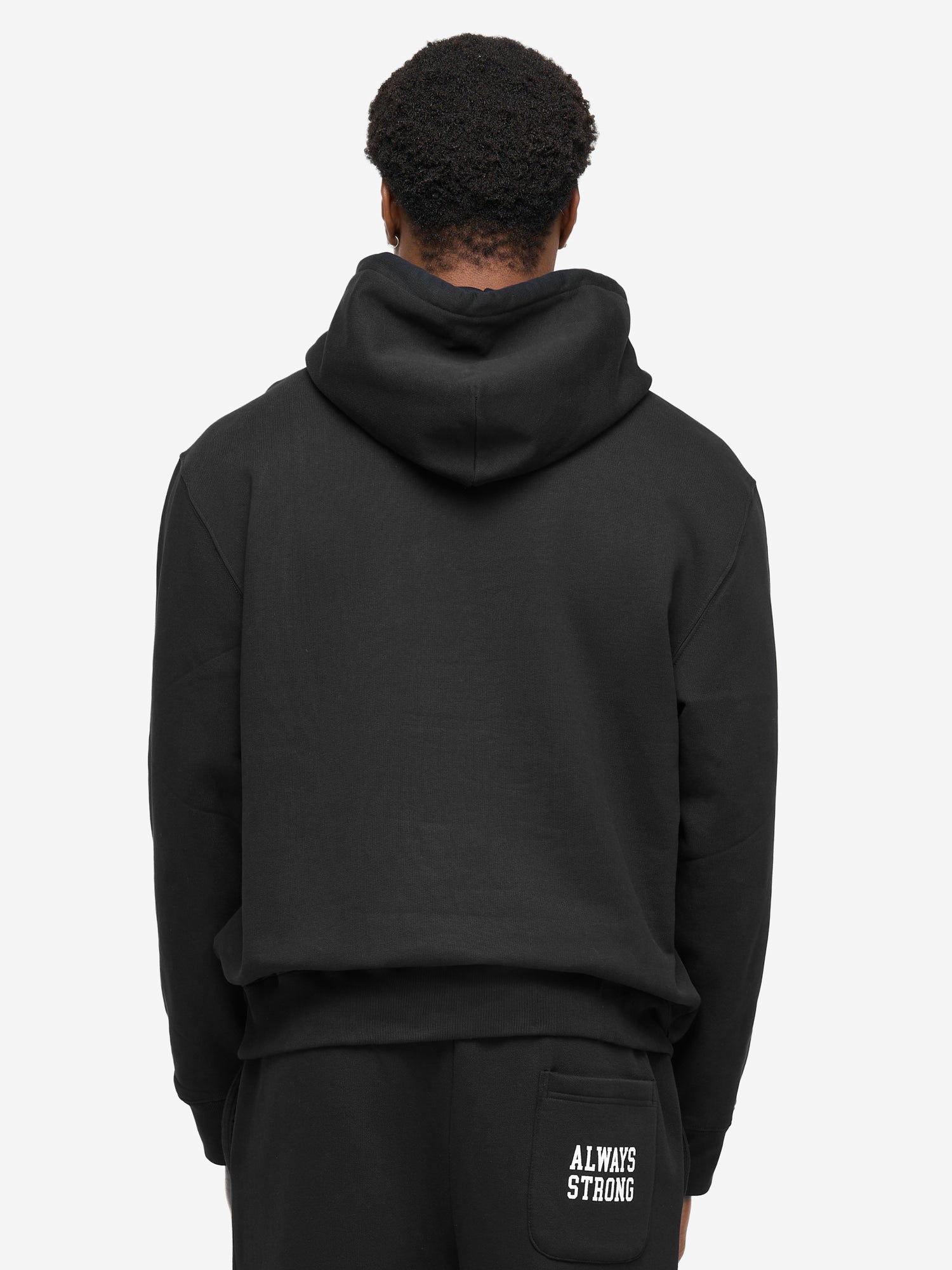 Schwarzer BENLEE Herren Kapuzenpullover mit Print, reguläre Passform