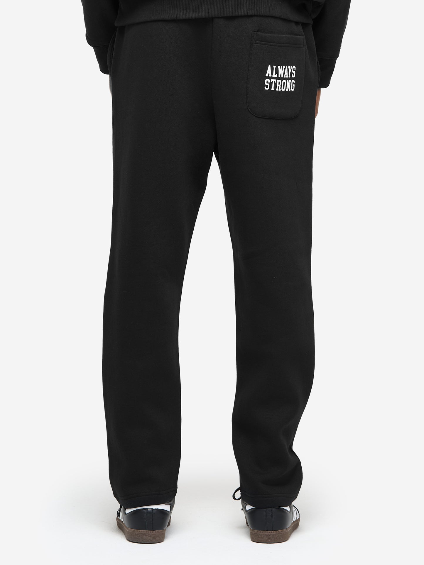  Schwarze BENLEE Herren Jogginghose mit Logo, reguläre Passform