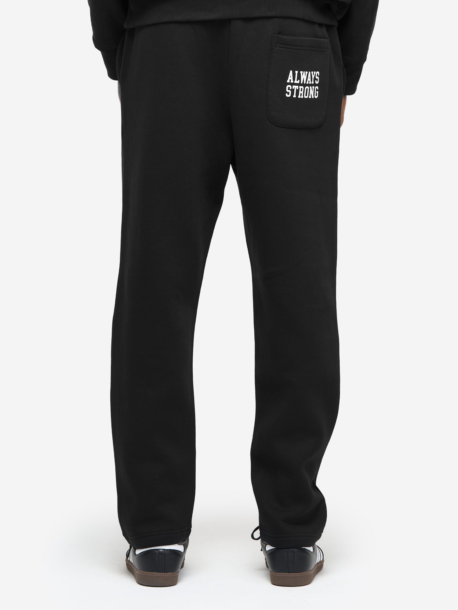  Schwarze BENLEE Herren Jogginghose mit Logo, reguläre Passform