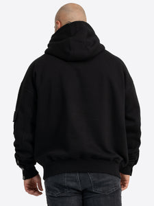 BENLEE  190756 Mitchell Kapuzenpullover - Schwarz