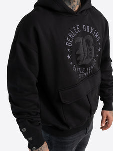 BENLEE  190756 Mitchell Kapuzenpullover - Schwarz