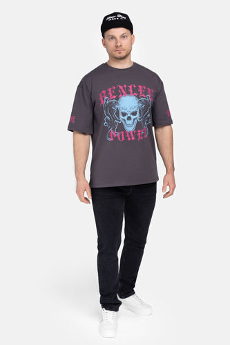 BENLEE 190766 Pantera T-Shirt Anthracite