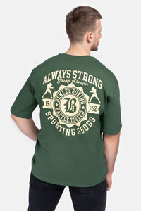BENLEE 190769 Waldorf T-Shirt Flaschengrün