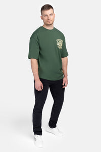 BENLEE Ben Lee 190769 Waldorf T-Shirt Flaschengrün