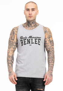 BENLEE  190774 Ludica Singlet- Marl Grey