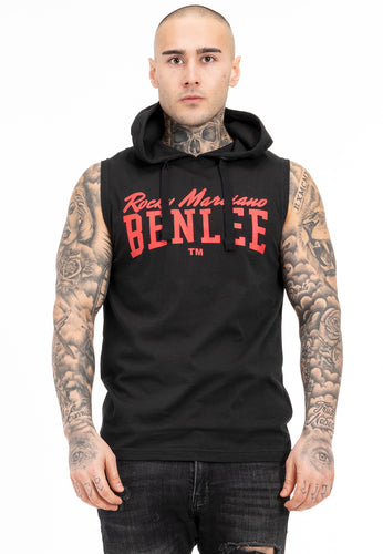 BENLEE  190775 Darry Aermelloses Kapuzenshirt - Schwarz