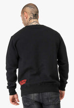 Laden Sie das Bild in den Galerie-Viewer, BENLEE  190776 Rinston Sweatshirt Schwarz
