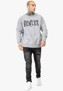 BENLEE  190776 Rinston Sweatshirt Marl Grey