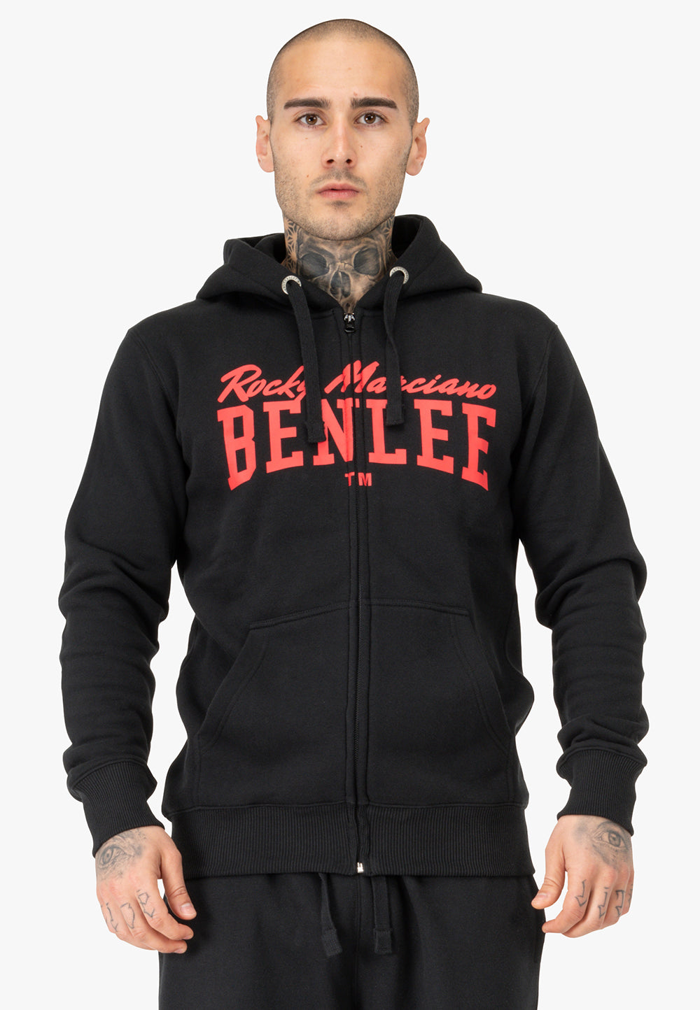 BENLEE  190777 Vitalino Kapuzensweatjacke Schwarz