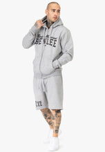 Laden Sie das Bild in den Galerie-Viewer, BENLEE  190777 Vitalino Kapuzensweatjacke Marl Grey
