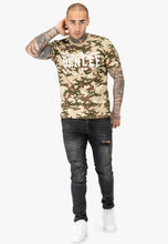 Laden Sie das Bild in den Galerie-Viewer, BENLEE  190783 Camdden T-Shirt - Camo Desert
