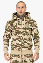 Laden Sie das Bild in den Galerie-Viewer, BENLEE  190784 Frasen Kapuzensweatjacke - Camo Desert
