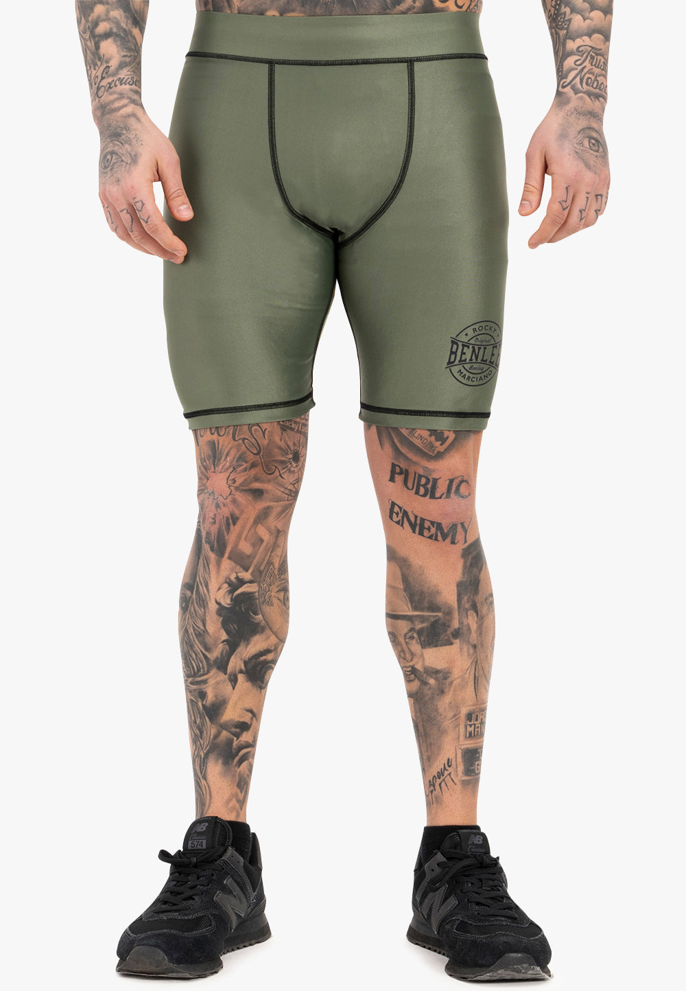 BENLEE  190789 Bossburn Shorts - Olive