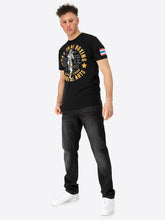 Laden Sie das Bild in den Galerie-Viewer, BENLEE  190800 Danbury T-Shirt - Schwarz
