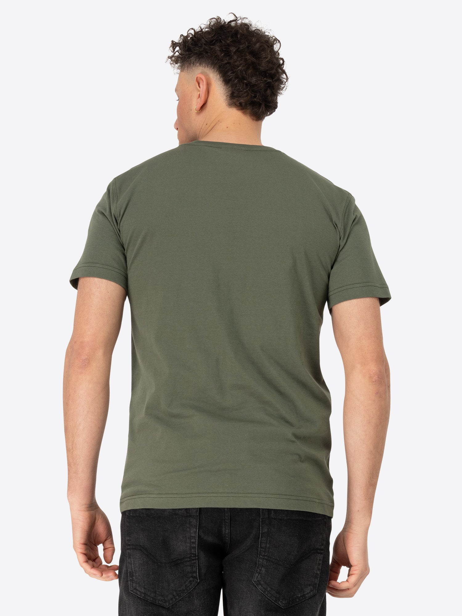 BENLEE Herren T-Shirt 2er Pack schwarz olive