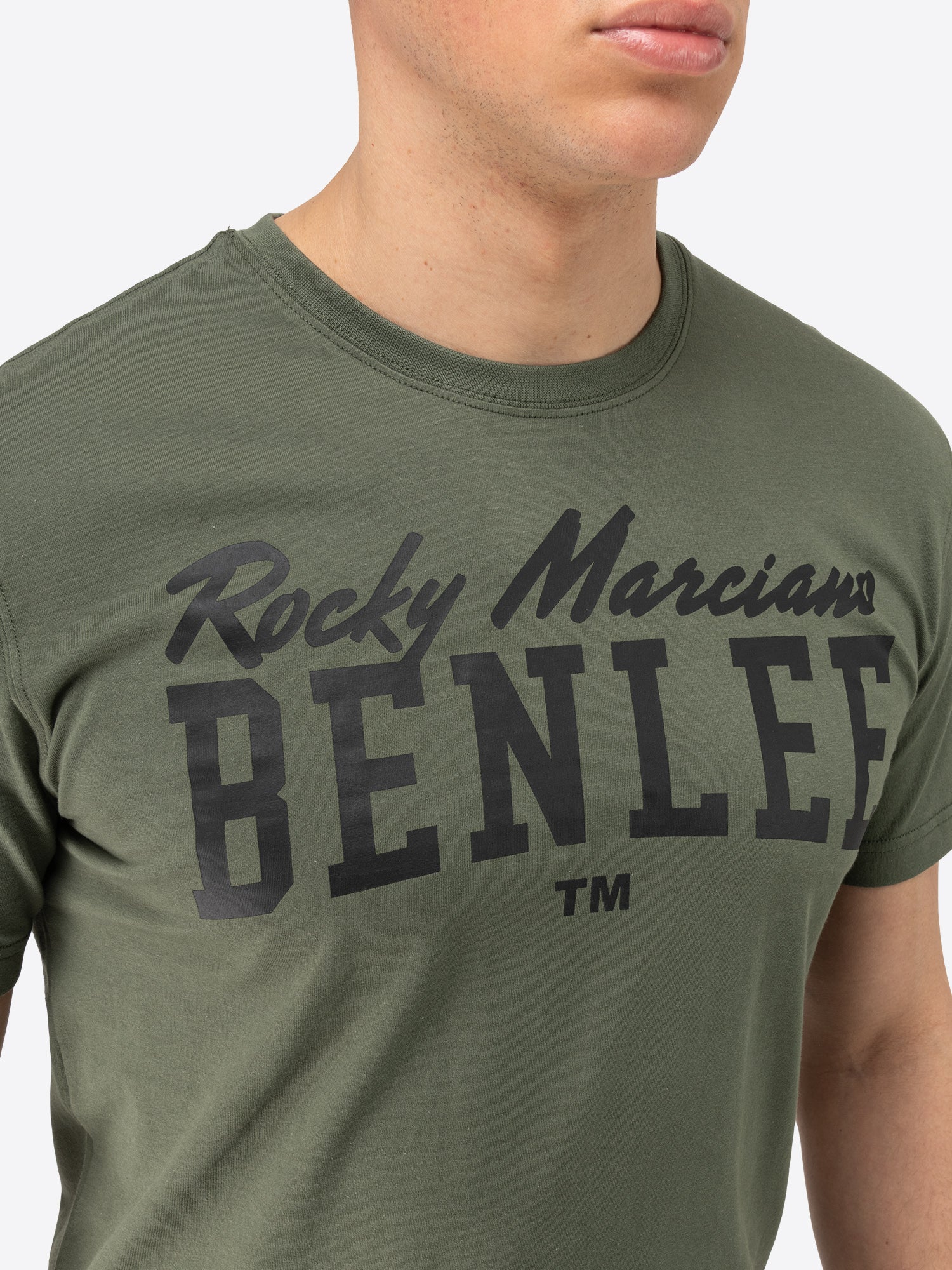 BENLEE Herren T-Shirt 2er Pack schwarz olive
