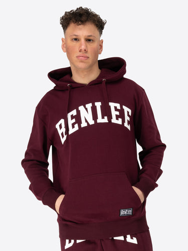 BENLEE 190809 Ayden Kapuzensweatshirt Oxblood