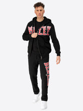 Laden Sie das Bild in den Galerie-Viewer, BENLEE 190810 Mills Kapuzensweatjacke Schwarz
