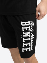 Laden Sie das Bild in den Galerie-Viewer, BENLEE 190817 Surry T-Shirt &amp; Shorts Set Schwarz
