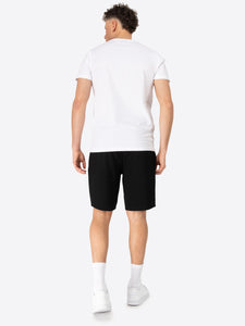BENLEE 190818 Rees T-Shirt & Short Set Weiss/Schwarz