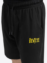 Laden Sie das Bild in den Galerie-Viewer, BENLEE 190819 Levant Singlet &amp; Shorts Set Schwarz
