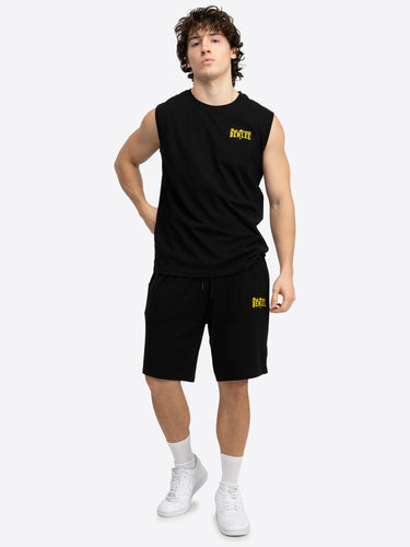 BENLEE 190819 Levant Singlet & Shorts Set Schwarz