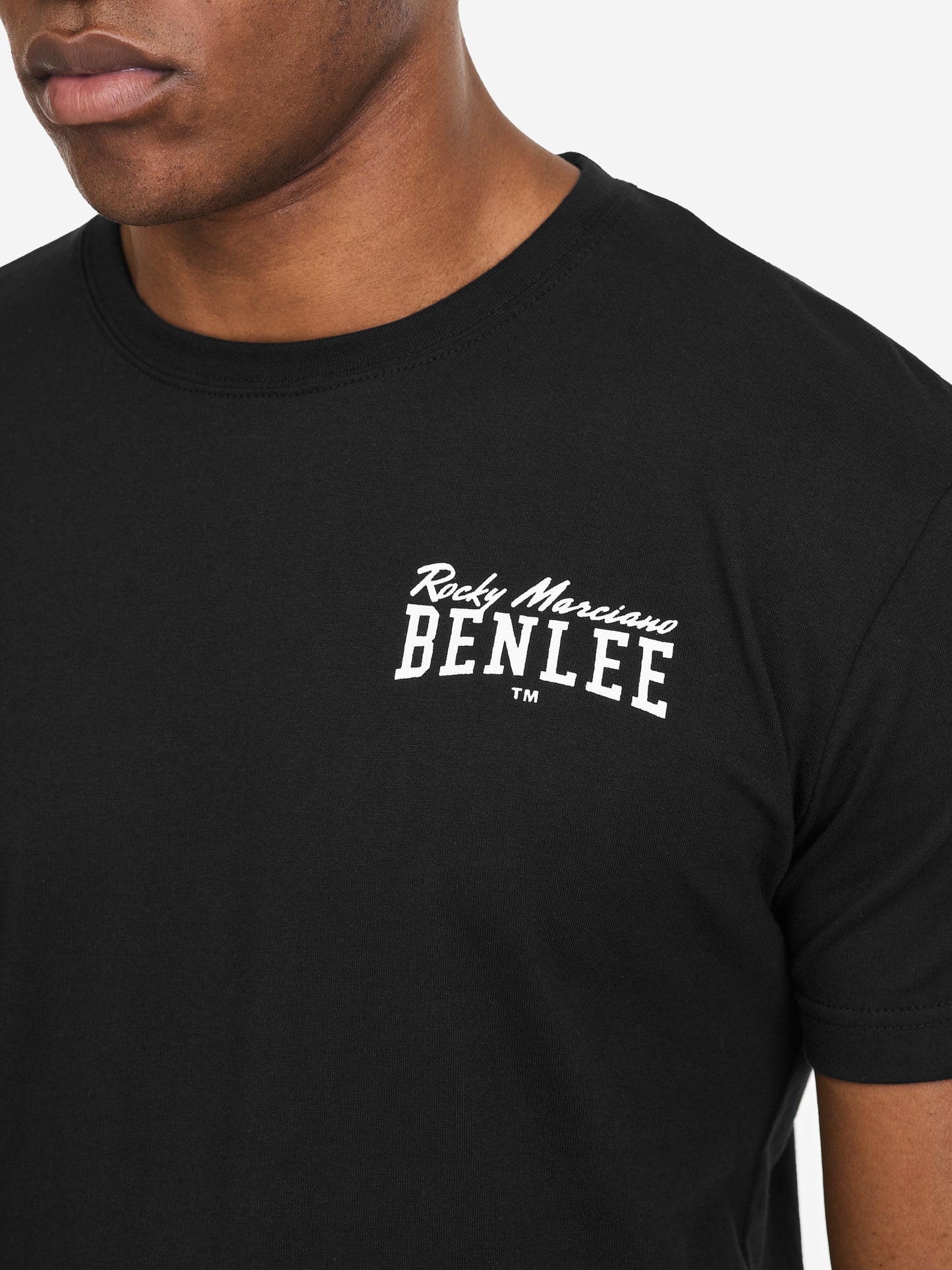 BENLEE Herren T-Shirt schwarz, normale Passform