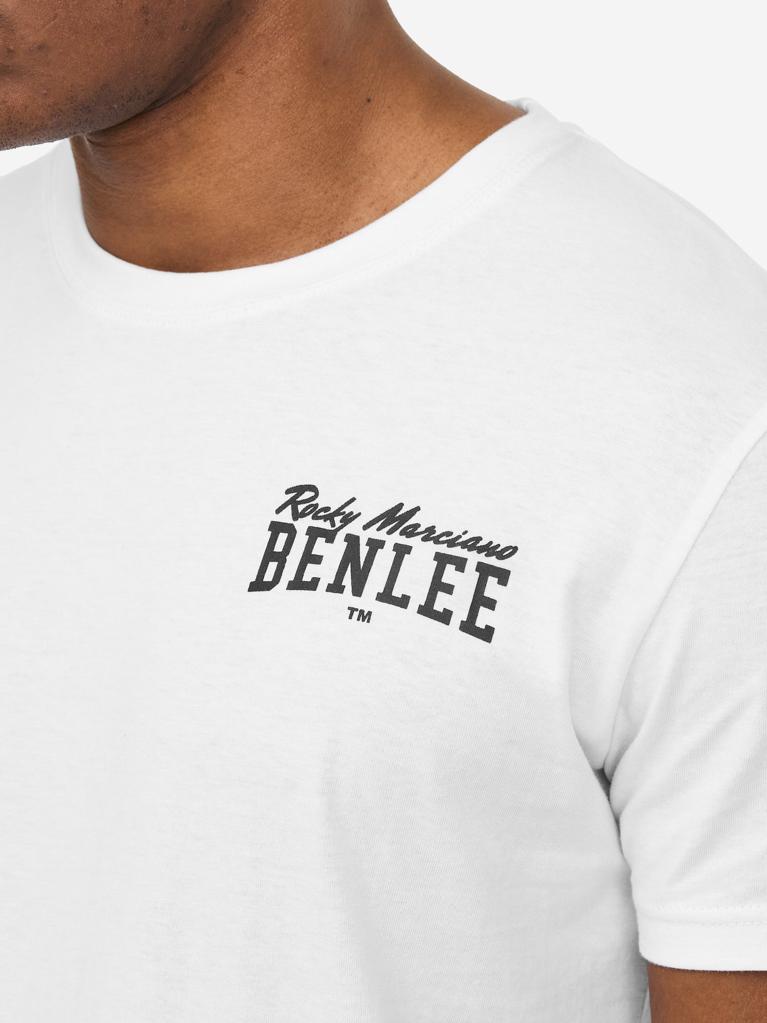 BENLEE Herren T-Shirt weiss, normale Passform
