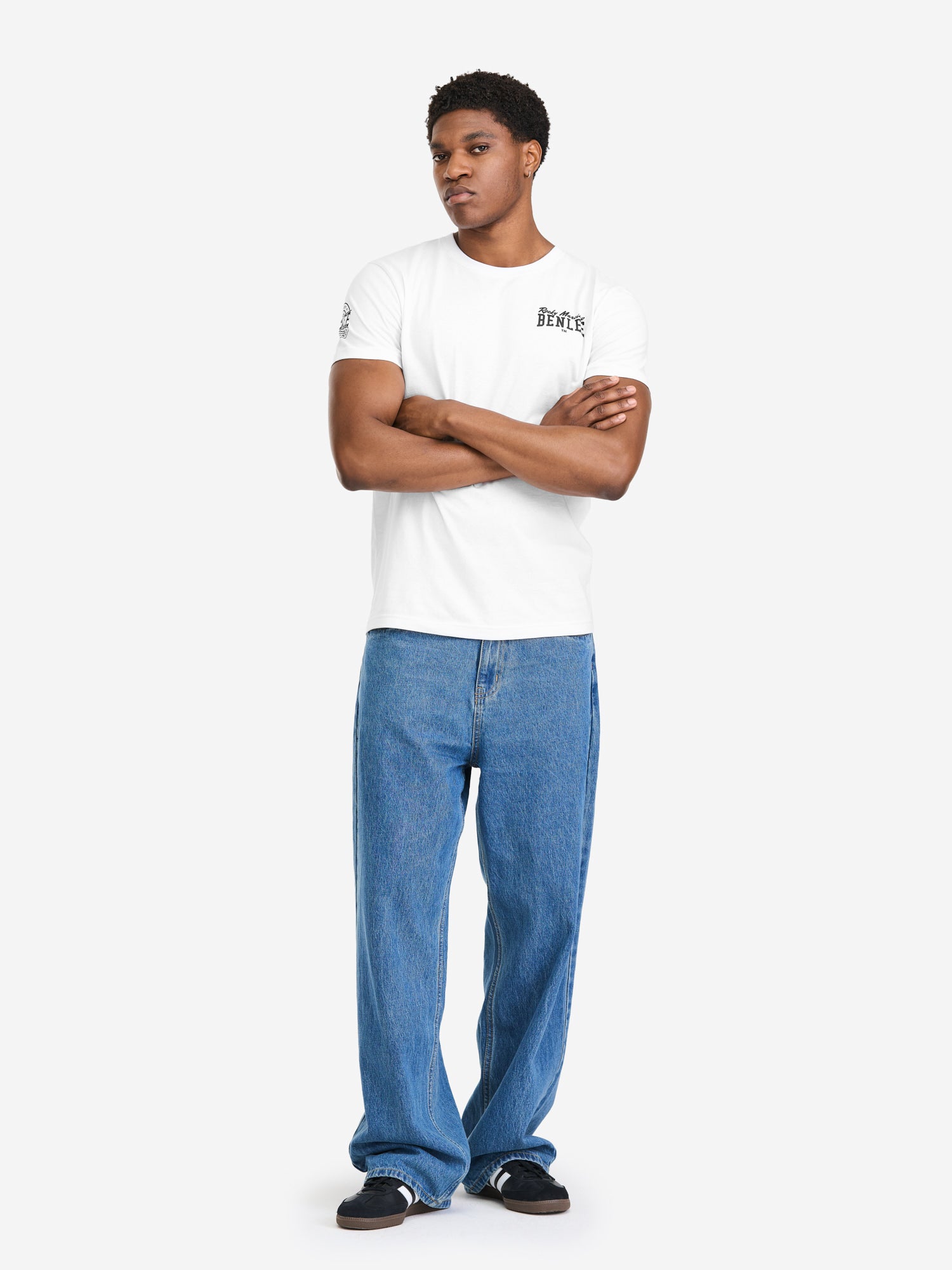 BENLEE Herren T-Shirt weiss, normale Passform