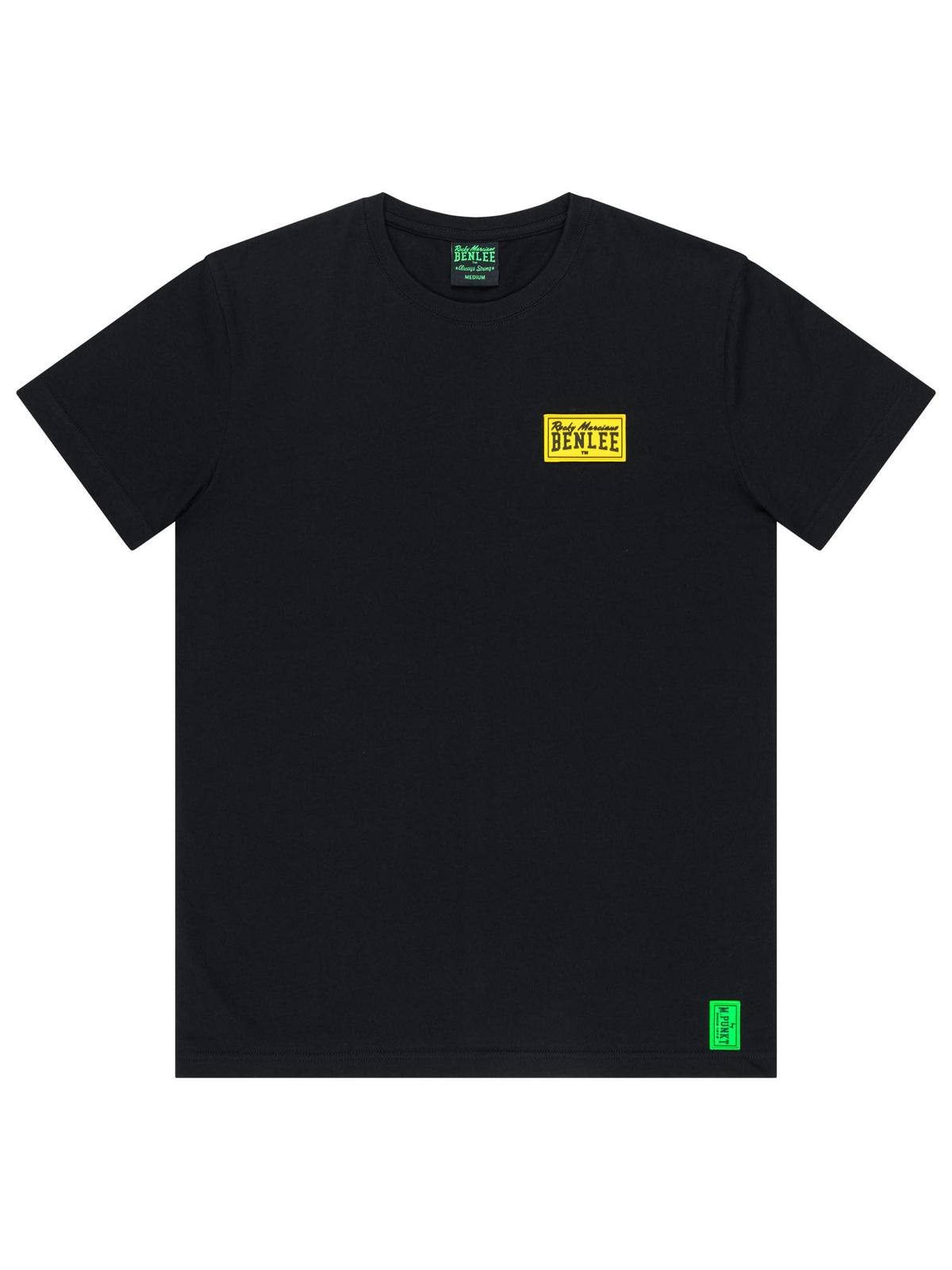 BENLEE Herren T-Shirt Schwarz normale Passform.