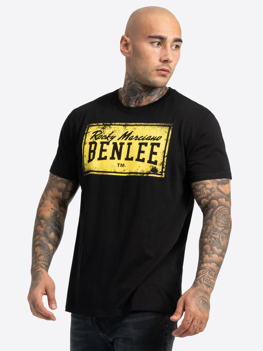 BENLEE 191085 Boxlabel T-Shirt Schwarz