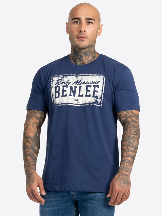 BENLEE 191085 Boxlabel T-Shirt Navy