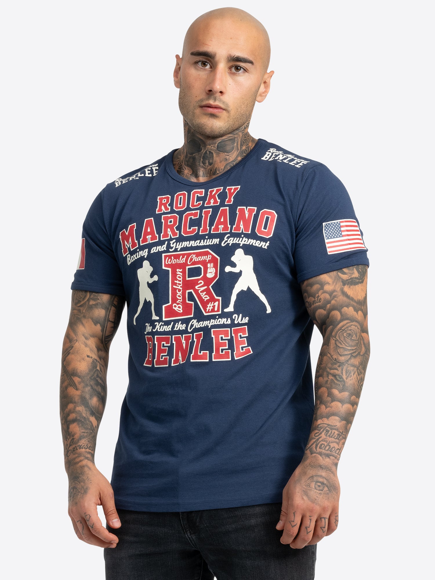 BENLEE 191088 Gymnasium T-Shirt Navy