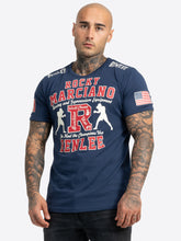 Laden Sie das Bild in den Galerie-Viewer, BENLEE 191088 Gymnasium T-Shirt Navy
