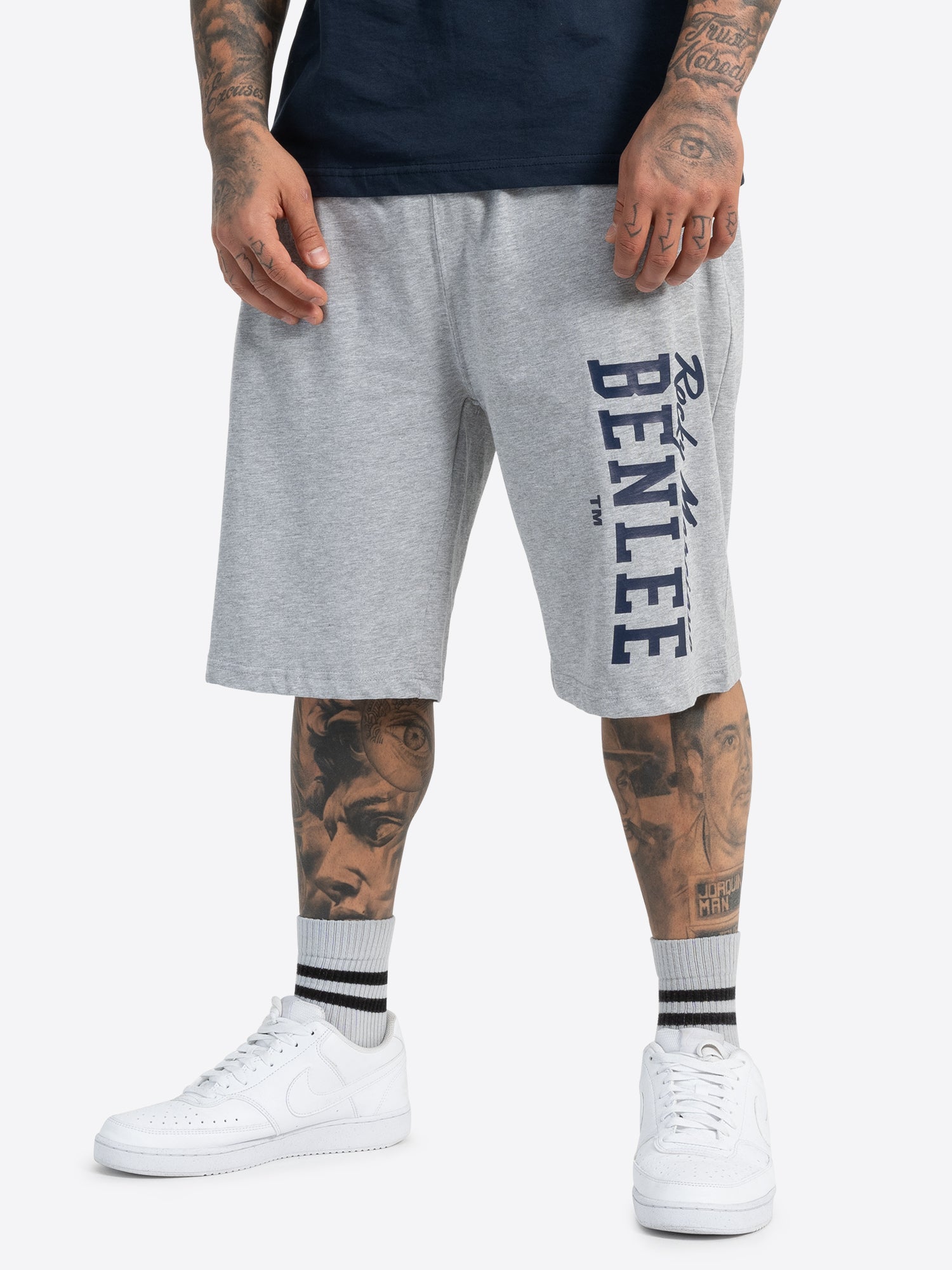 BENLEE  191103 Spinks Short Marl Grey