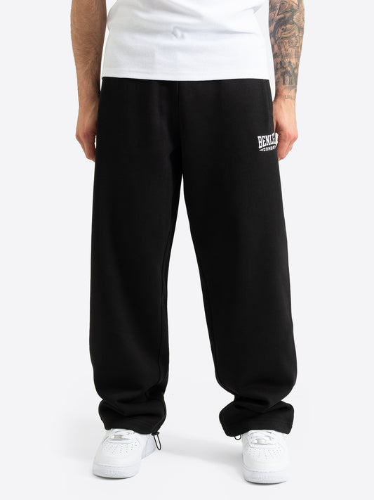 BENLEE Herren-Jogginghose mit lockerer Passform in Schwarz.