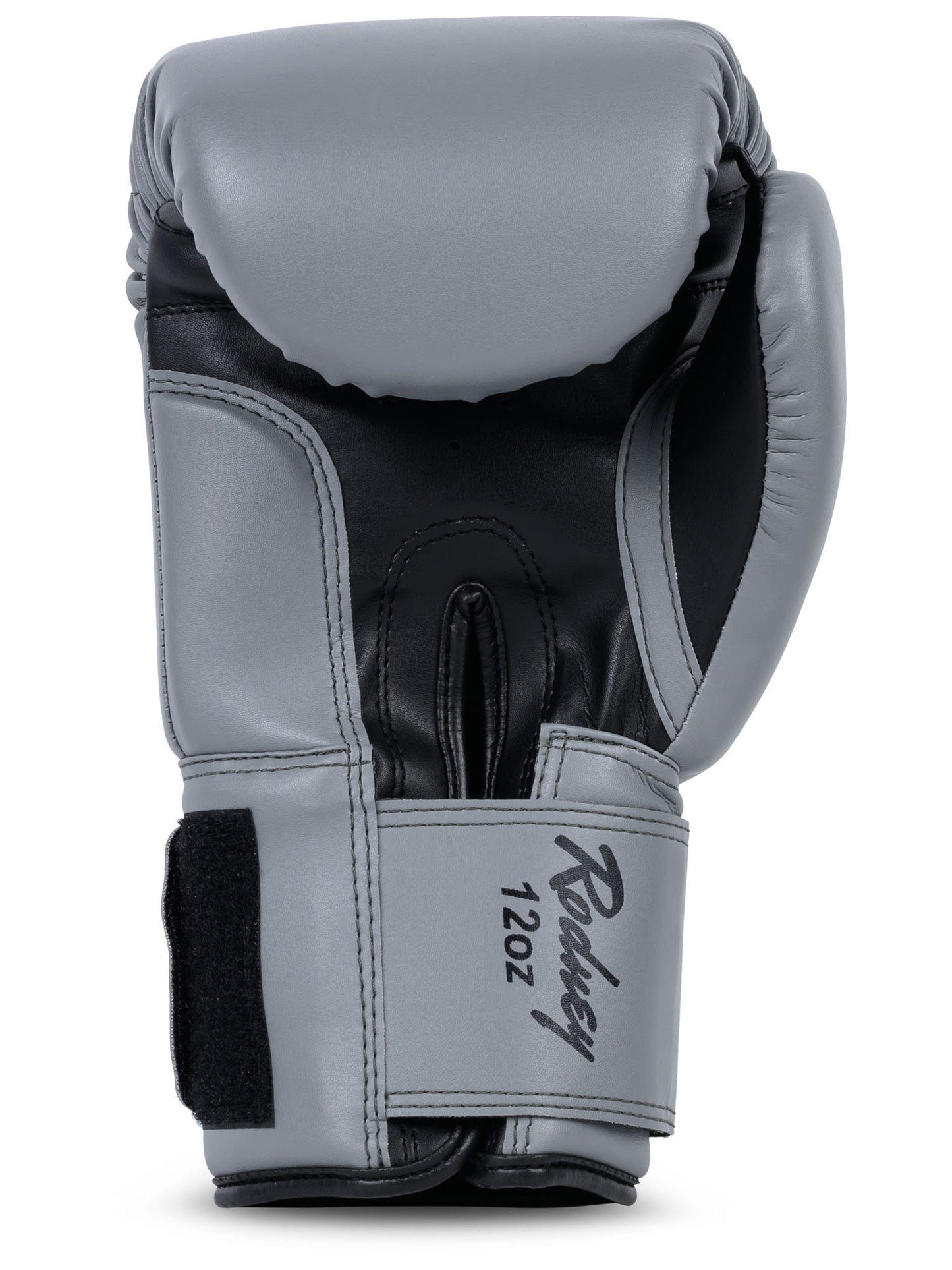 Innenansicht der grau-schwarzen BENLEE Rodney Handschuhe.