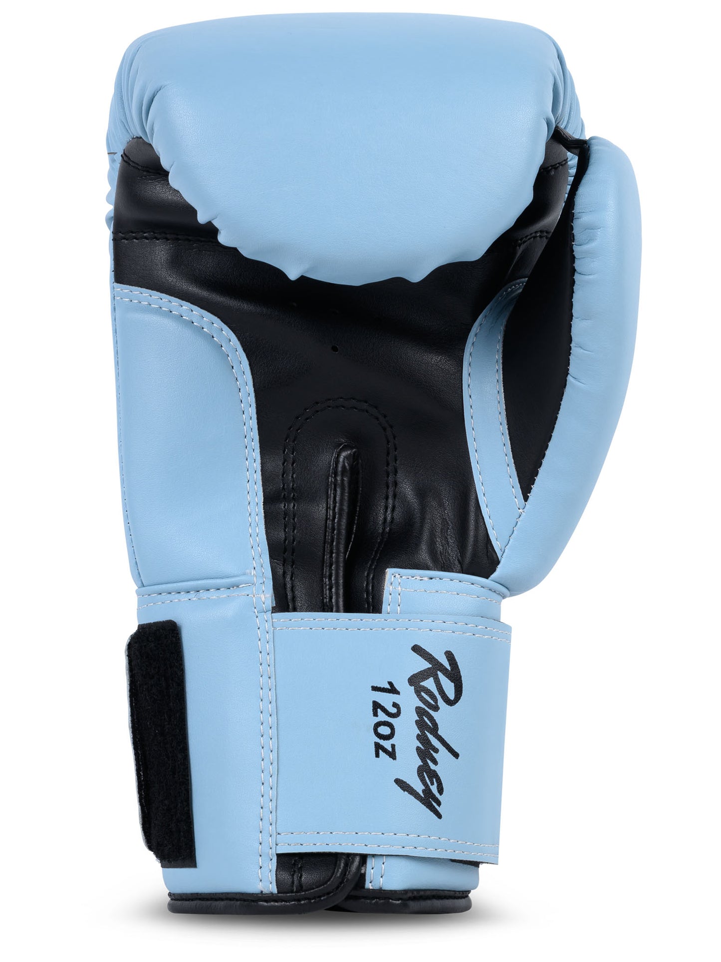 Innenansicht der powder blauen-schwarzen BENLEE Rodney Handschuhe