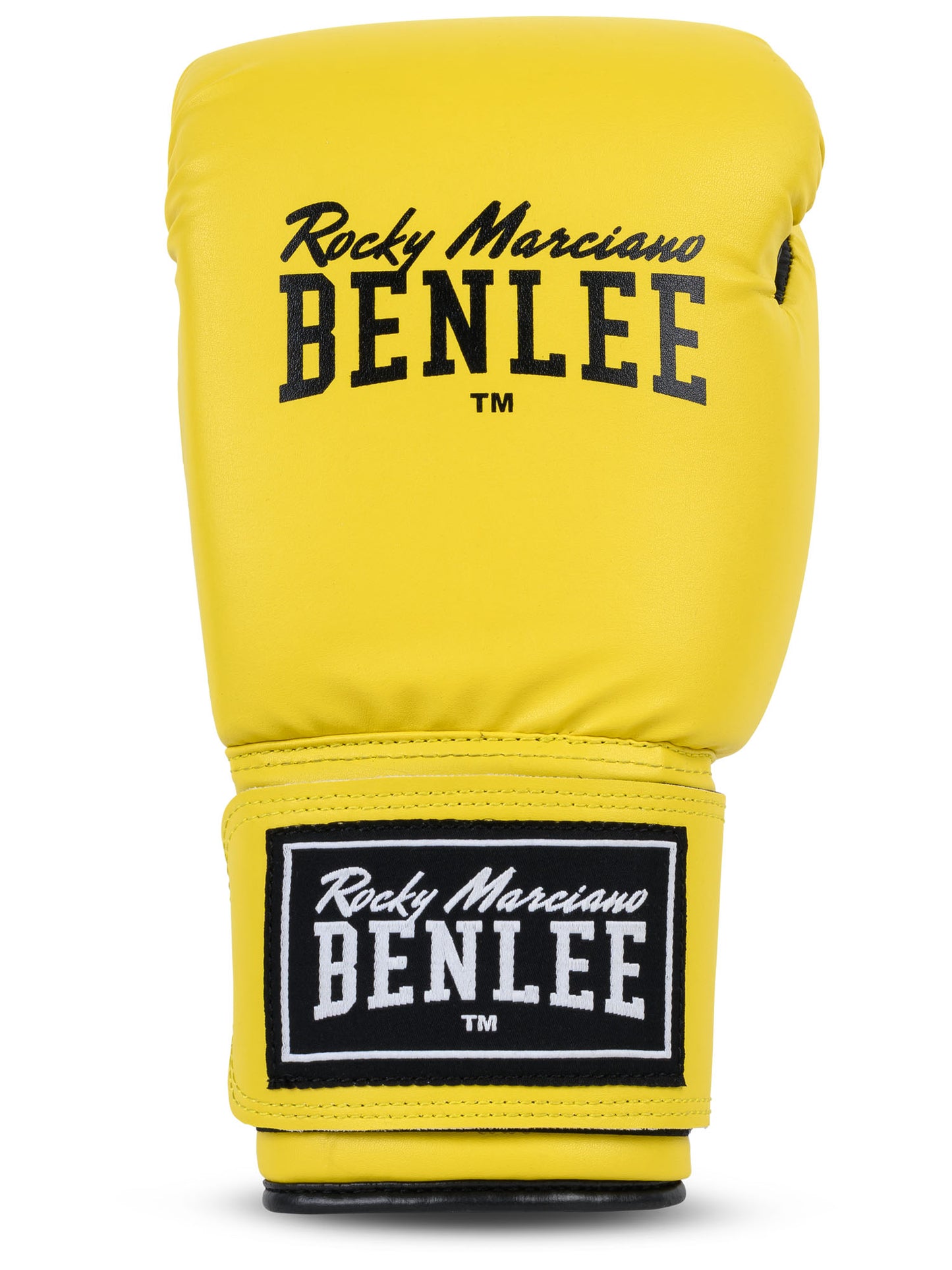 BENLEE Rodney Boxhandschuhe in Gelb-Schwarz.
