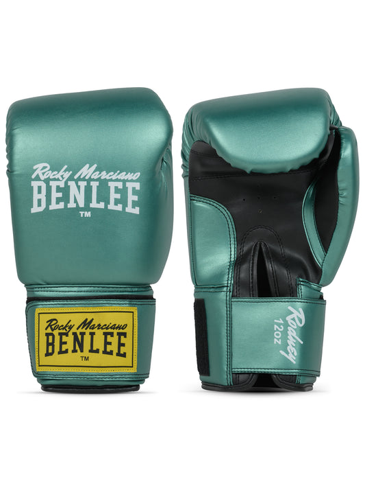 BENLEE 194007 Boxhandschuhe aus Kunstleder - RODNEY Metalic Grün