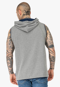 BENLEE 195004 Epperson ärmelloses T-Shirt - Marl Grey
