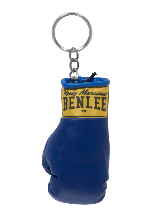 BENLEE Mini-Boxhandschuh Schlüsselanhänger in Royal Blau mit Logo.