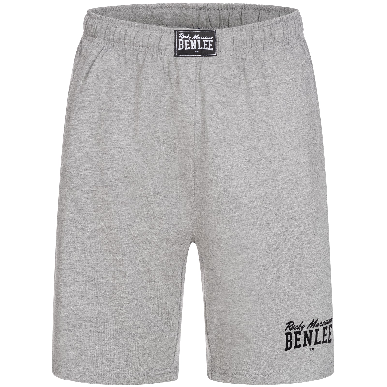 BENLEE Herren Shorts marl grey, normale Passform, Jersey Baumwolle mit Logo