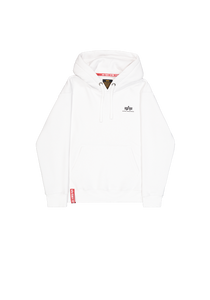 Alpha Industries Basic Hoody Small Logo - white