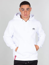 Laden Sie das Bild in den Galerie-Viewer, Alpha Industries Basic Hoody Small Logo - white
