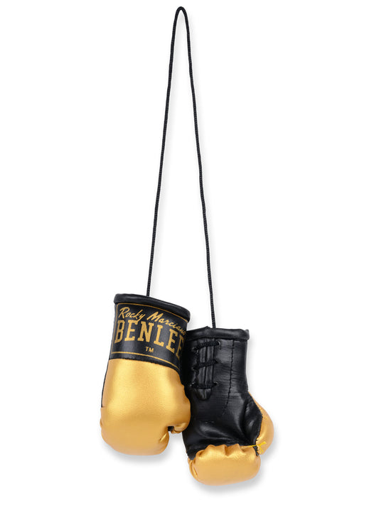 BENLEE Miniatur-Boxhandschuhe Nina Meinke in Schwarz-Gold