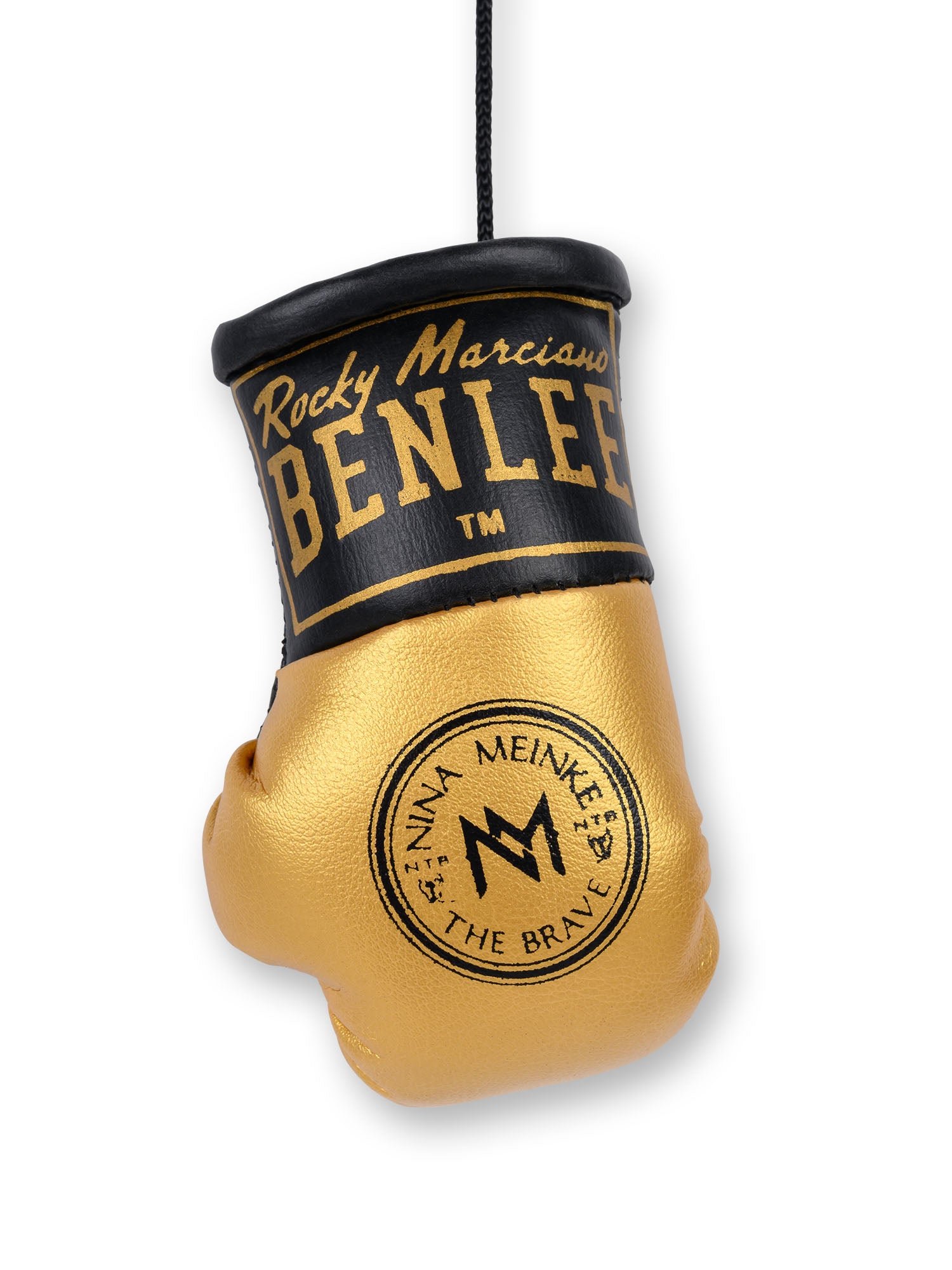 BENLEE Mini-Boxhandschuhe Nina Meinke Edition Version 2 in Schwarz-Gold