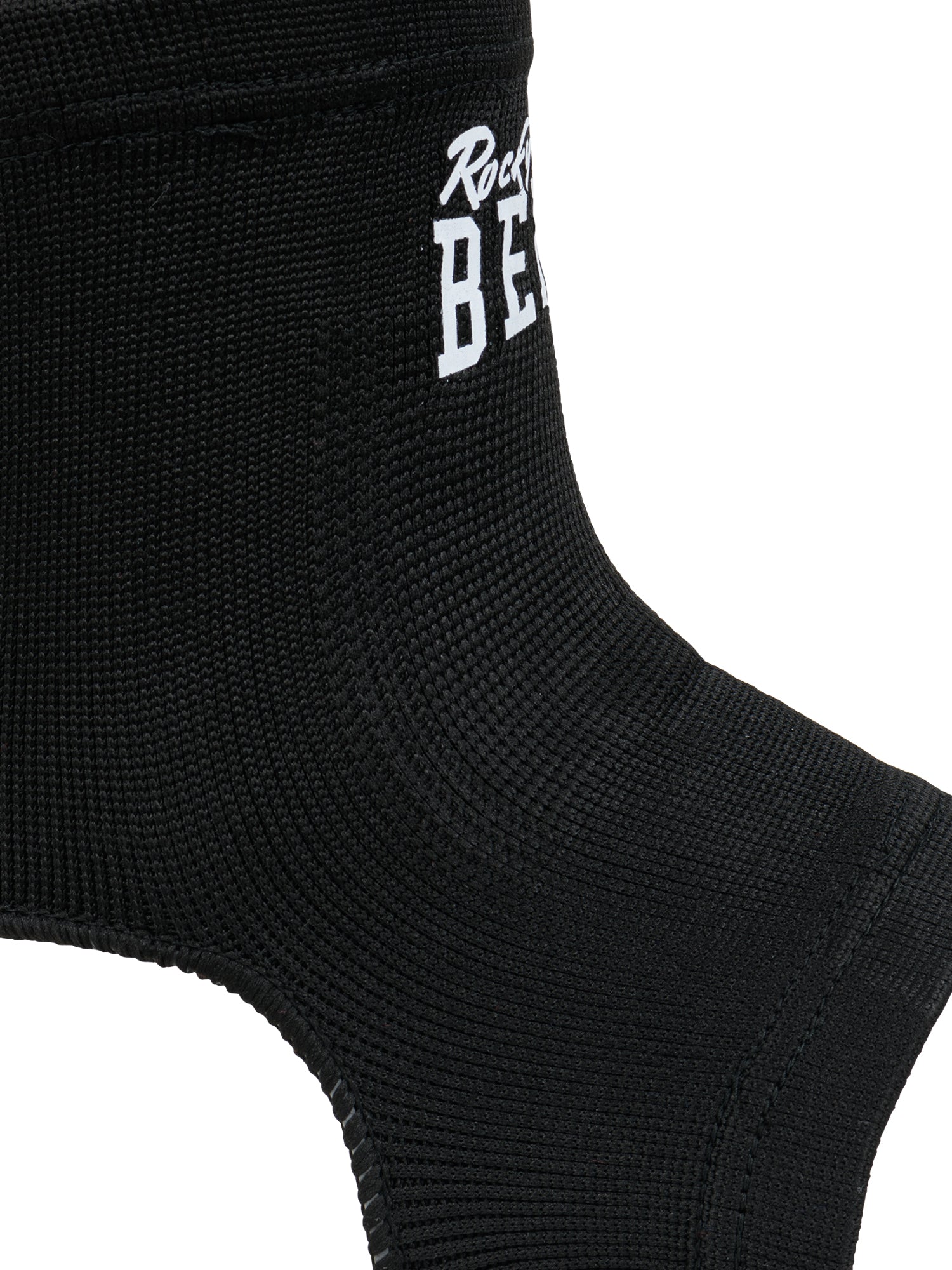BENLEE Fussgelenkschoner Ankle in Schwarz – Elastische Bandagen zur Stabilisierung des Sprunggelenks für MMA und Thaiboxen.