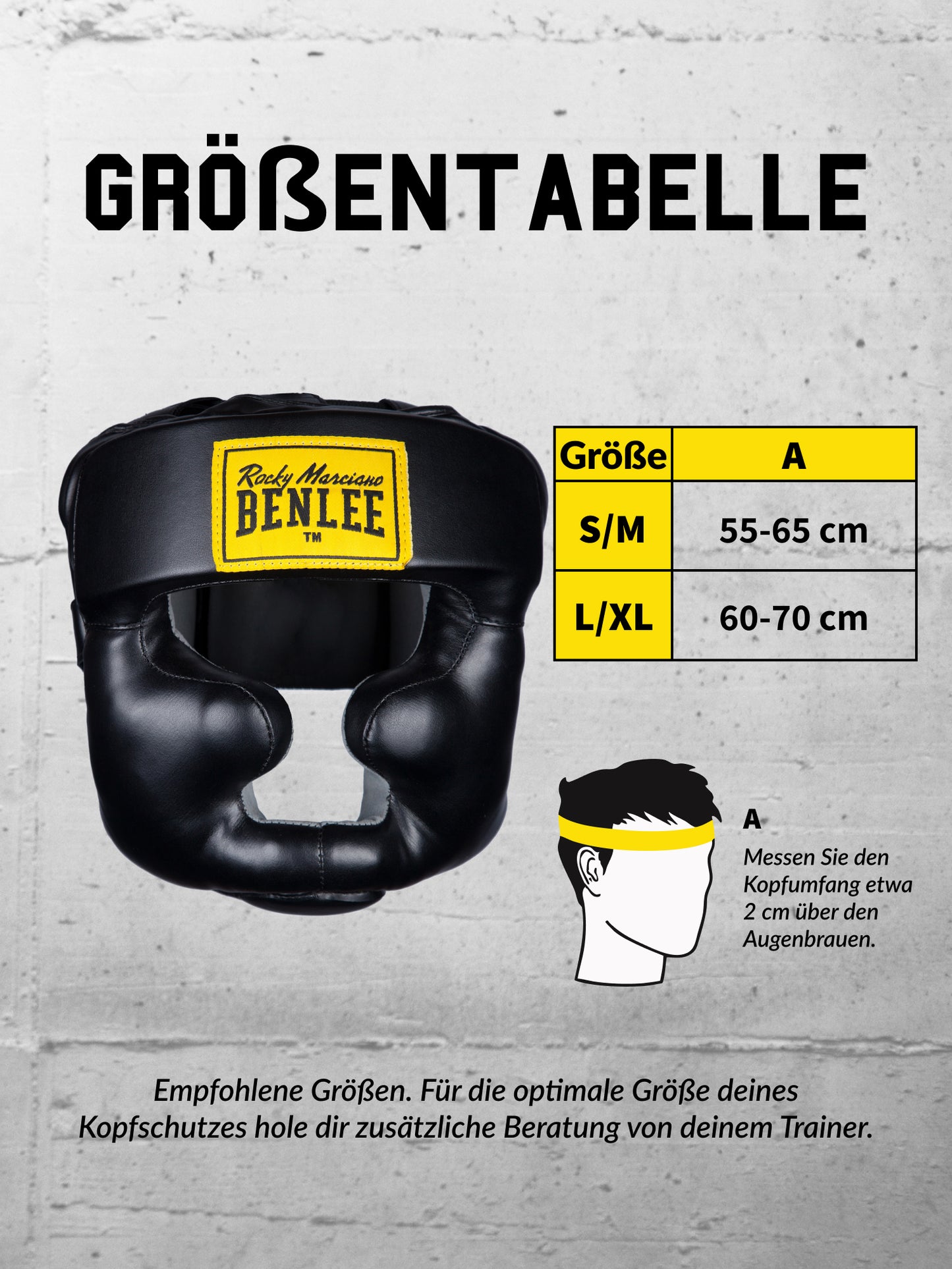 BENLEE Kopfschutz FULL PROTECTION – sicherer Kunstleder-Kopfschutz fürs Boxen