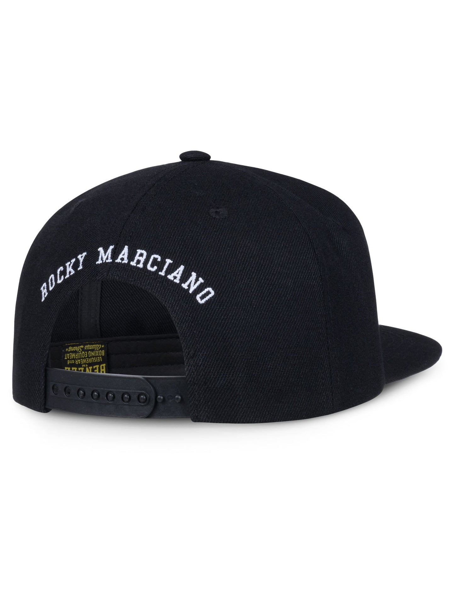 Schwarze BENLEE Snapback Cap mit Logo-Stickerei, verstellbar, Einheitsgrösse